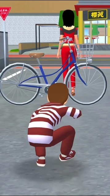 Youta is very funny kidnapped Rena bysyclππ‘#shorts #sakurascholsimulator #shortsvideo #sakura #viral