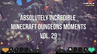 Absolutely Incredible Minecraft Dungeons Moments Vol. 29 Amazing Elevator Glitch @TerasMC