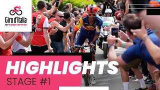 Giro d'Italia 2024 | Stage 1: Highlights image