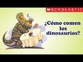 Scholastics how do dinosaurs eat their food espaol