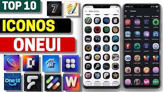 10 Mejores Aplicaciones de Paquetes de Iconos OneUI para Android 2026 Update