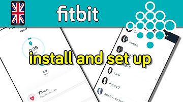 Install and set up the Fitbit app