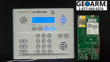 GE Simon 600-1048-XT-ZX-AT - How to Install Simon XT Cellular Communicatior