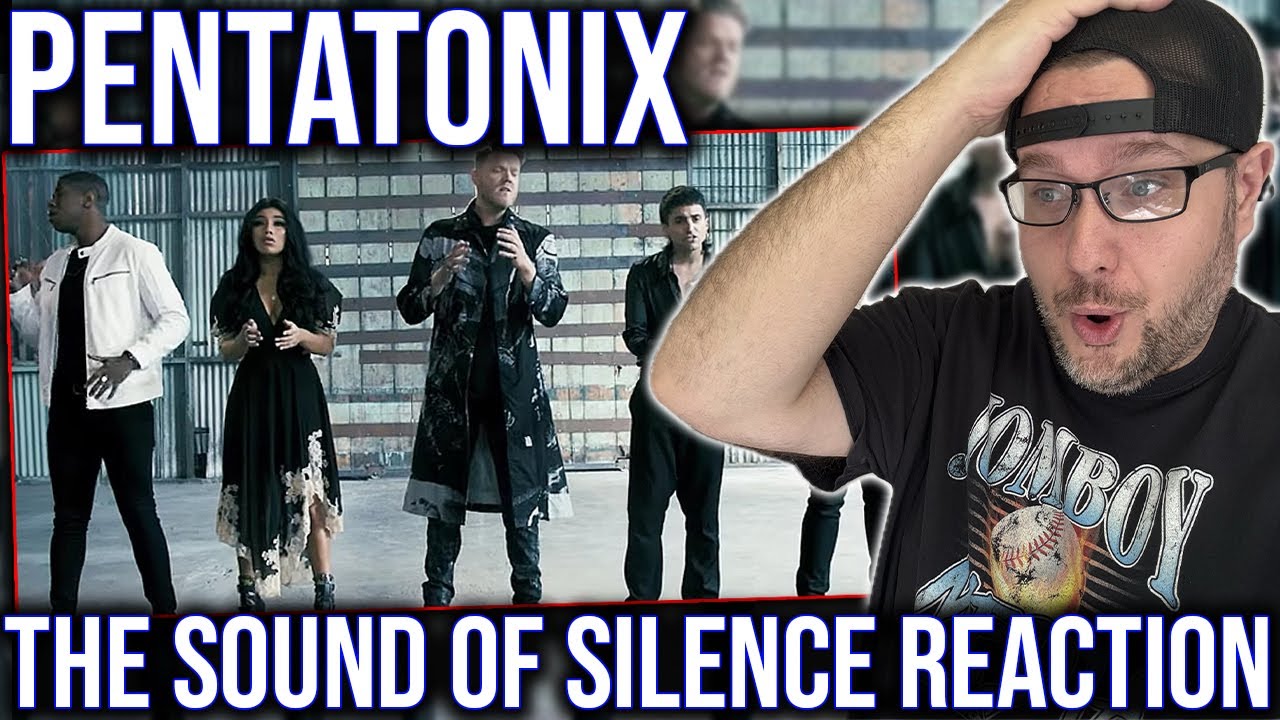 FIRST TIME HEARING "THE SOUND OF SILENCE" BY PENTATONIX!