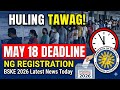 ETO NA BARANGAY ELECTION "HULING TAWAG! May 18 Deadline ng Registration BSKE 2026 Latest News Today"