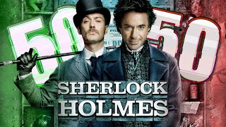 Sherlock Holmes et Sherlock Holmes jeu d'ombre  50/50