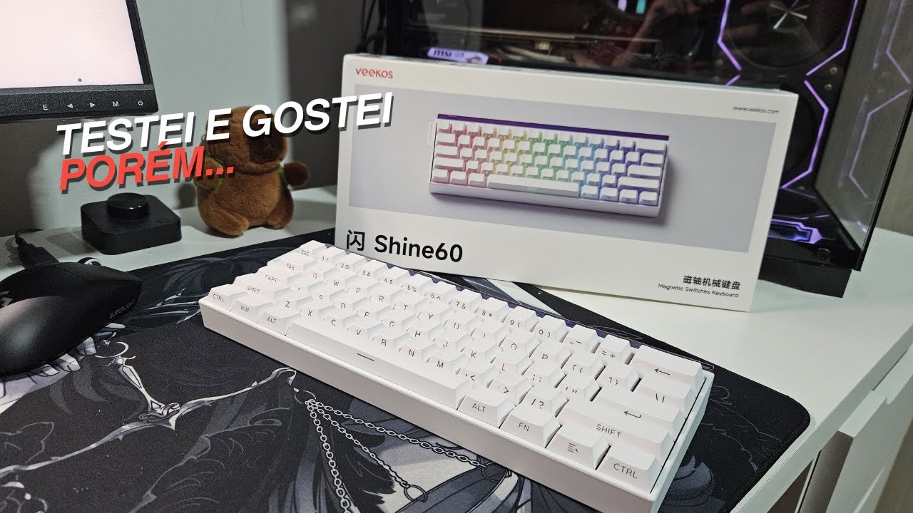o NOVO teclado magnetico CUSTO BENEFICIO de 2025 - Shine60 - YouTube