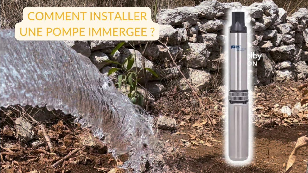 J'ai de l'eau Guide installation pas à pas pompe a eau pour puits — free download