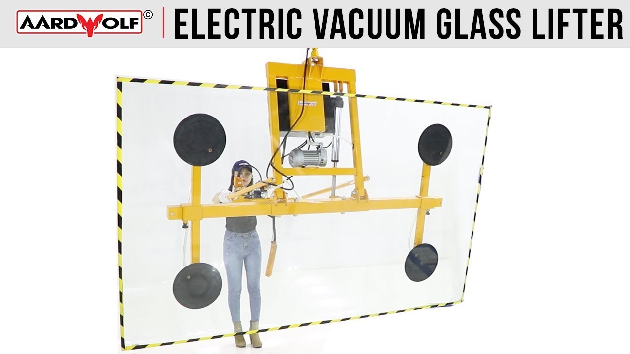 Electric Vacuum Glass Lifter AEVGLP4 Aardwolf YouTube