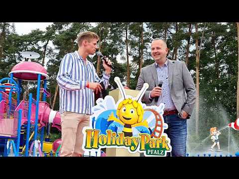 Eröffnung Super Wings Wasserspielplatz Holiday Park Haßloch