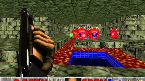 Doom: Fortress of Mystery (E2M9) - UV -fast in 0:52 by Adam Hegyi