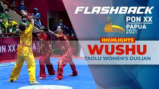 Flashback WUSHU PON Papua 2021 - Taolu Women's Duilian - HIGHLIGHTS
