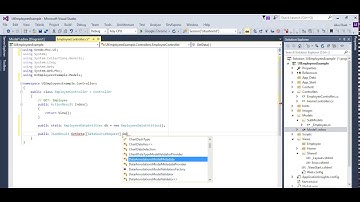Telerik Kendo UI ASP.Net MVC Part 4 (Create Model and  Controller)
