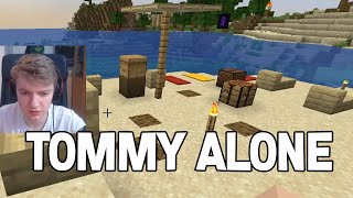 TommyInnit is pissed because nobody came to his party - Dream SMP sad moment