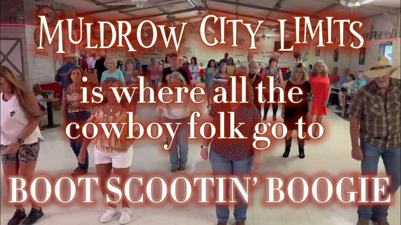 Boot Scootin’ Boogie Line Dance at Muldrow City Limits YouTube