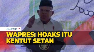 Wapres Maruf Amin Sebut Hoaks Adalah Kentut Setan yang Bikin Kacau screenshot 1