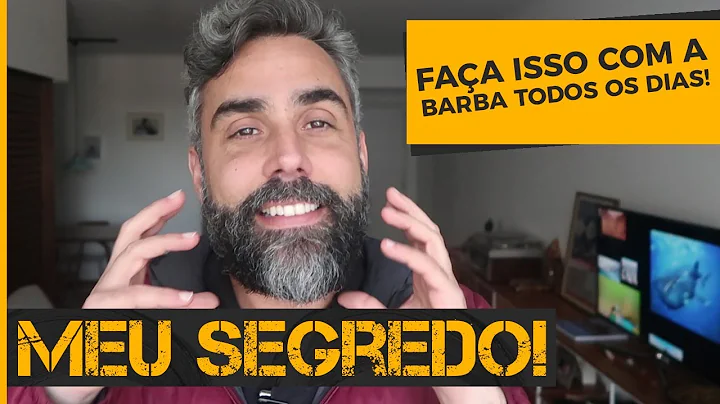 Como melhorar sua barba em 5 MINUTOS! Passo a pass...