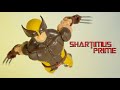 Marvel Legends Wolverine House of X Tri-Sentinel BAF Brown Suit Hasbro X-Men Action Figure Review