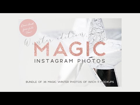 ANIMATED Winter Instagram Photos, a Social Media Template by Una Matison (Thumbnail 1 of 11)