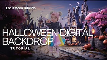 Edit Like a Pro Canva Tutorial: Halloween Digital Backdrop. SO EASY ANYONE CAN DO IT!