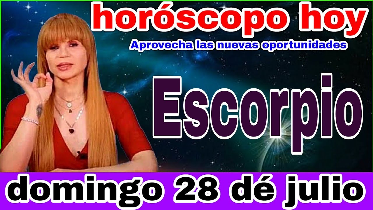 horoscopo de hoy Escorpio // Horóscopo Diario - Escorpio - 28 de julio ...