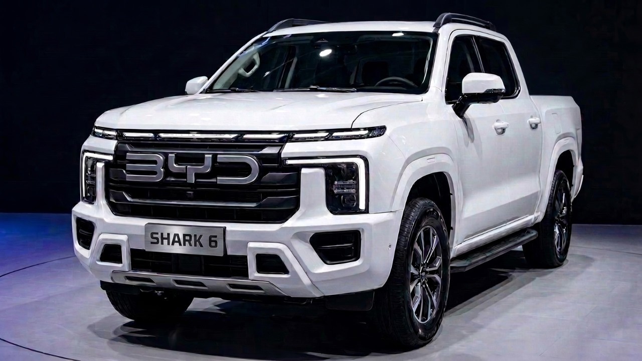 BYD Shark 6 2027 ใหม่! กระบะ Hybrid สุดโหด ที่ Toyota Hilux และ Ford Ranger ต้องระวัง! 🚛⚡