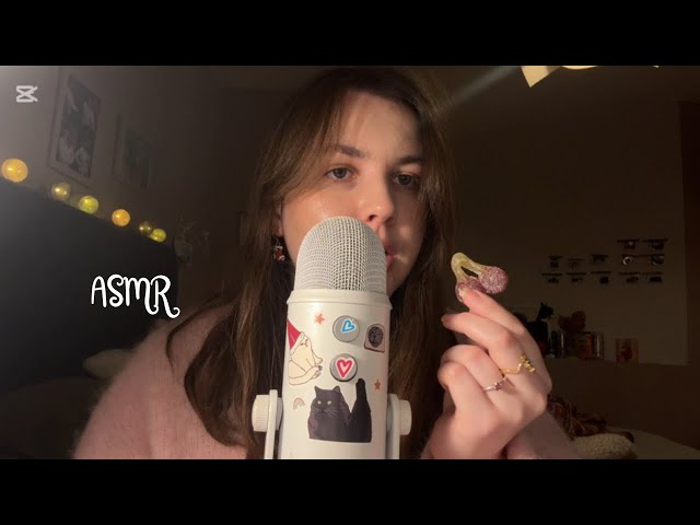 ASMR eating swedish candy 