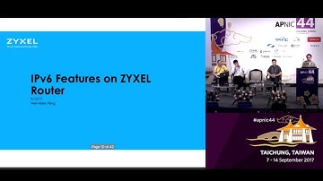 APNIC44 - BoF: Discussion with IPv6 CE Vendors