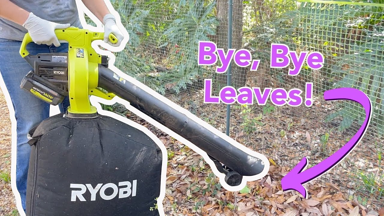 RYOBI VACATTACK LEAF VACUUM and Mulcher 40V