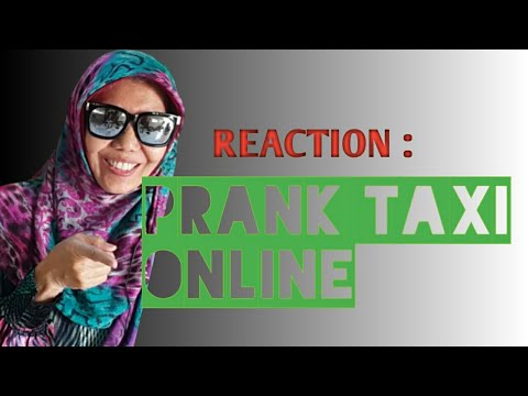 REACTION: SUPER BUKON NALENDRA MANGGALA YUDHA. Prank Taxi Online. Part 1