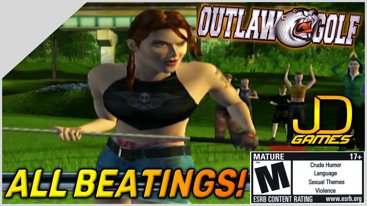 All Golfer Beatings! Outlaw Golf (Xbox) YouTube
