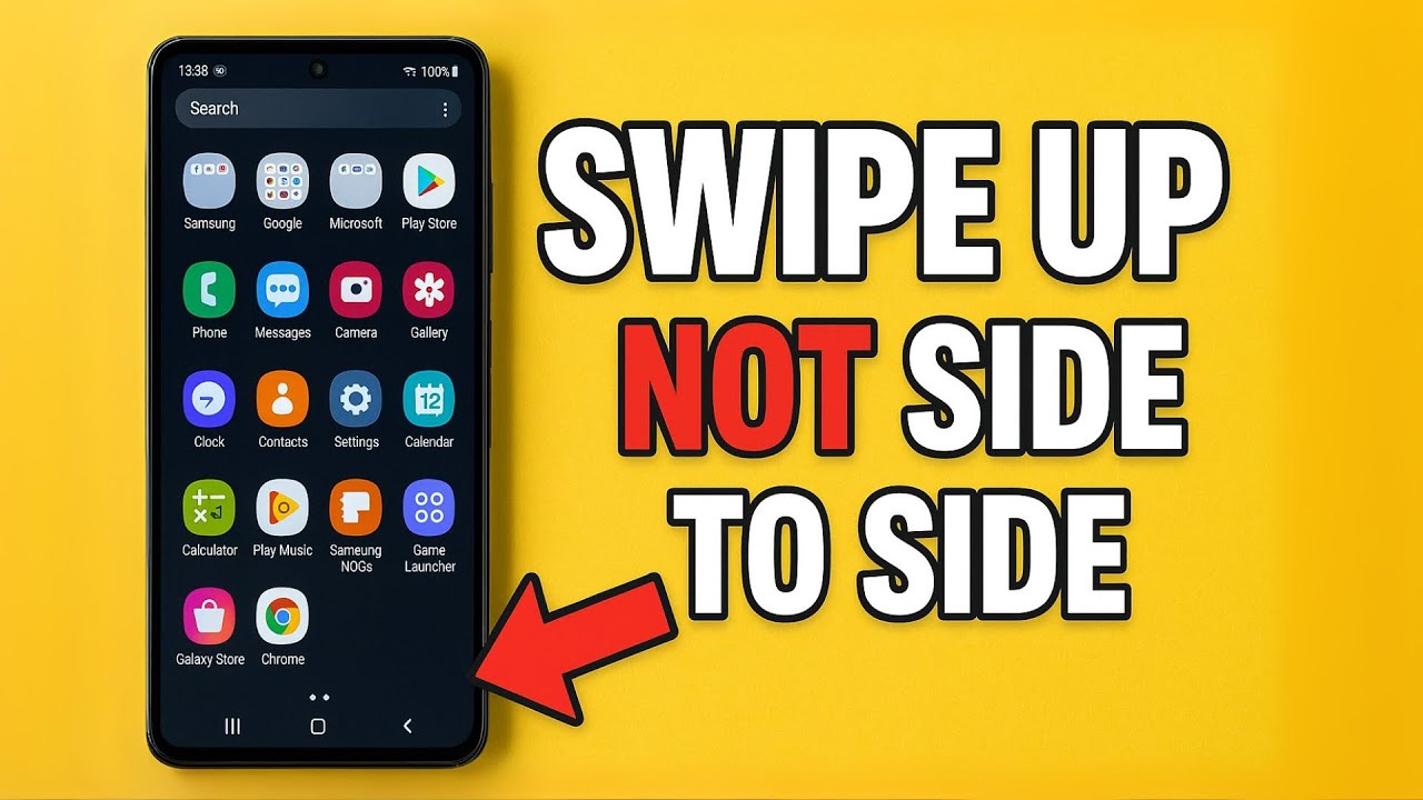 Vertical App Drawer on Samsung One UI 7 | How to Change from Side Swipe ...