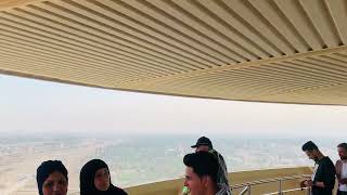 ما لم تراه من قبل اطلالة جميلة من برج جزيرة بغداد السياحية