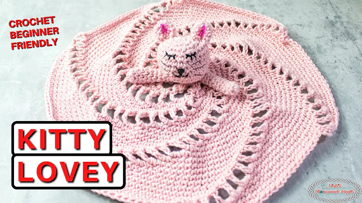 Learn How to Crochet a Kitty LOVEY Blanket