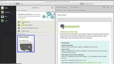 Beginning Evernote