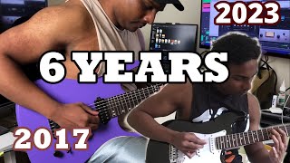 6 Year Self Taught Guitar Progress