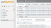 MySQL & phpMyAdmin Tutorials - YouTube