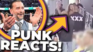AEW Airs All In FIGHT Footage - CM Punk Reacts!