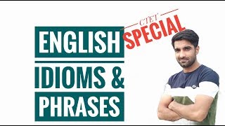 English Idioms & Phrases (part-4) for CTET PRT DSSSB TGT PGT exam 2018 Latest in Hindi