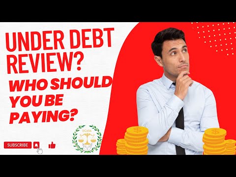Who should you pay, if you are under Debt Review?