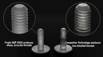 Part Quality Advantage with the ProJet MJP 2500 Series