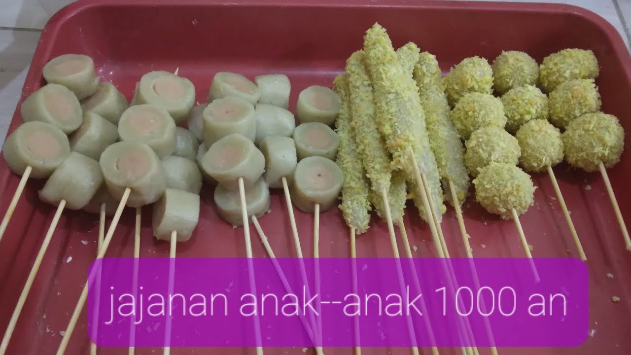 Contoh Jajanan Laris Manis