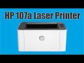 HP 107a Printer | How to change paper size | Toner Save Mode | Laser Printer | Ninja PC