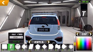 MAKE UP PERODUA MYVI car parking multiplayer