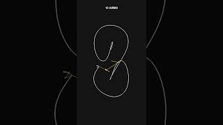 Fourier Drawings Create MYSTERY Shape #maths #mathematics #adhd #asmr #satisfying #illustration #art