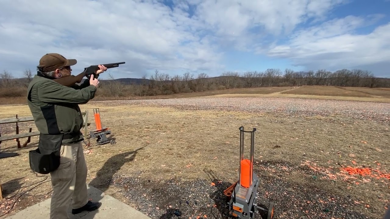 Lever Shotgun at the Clinton Clay Shoot