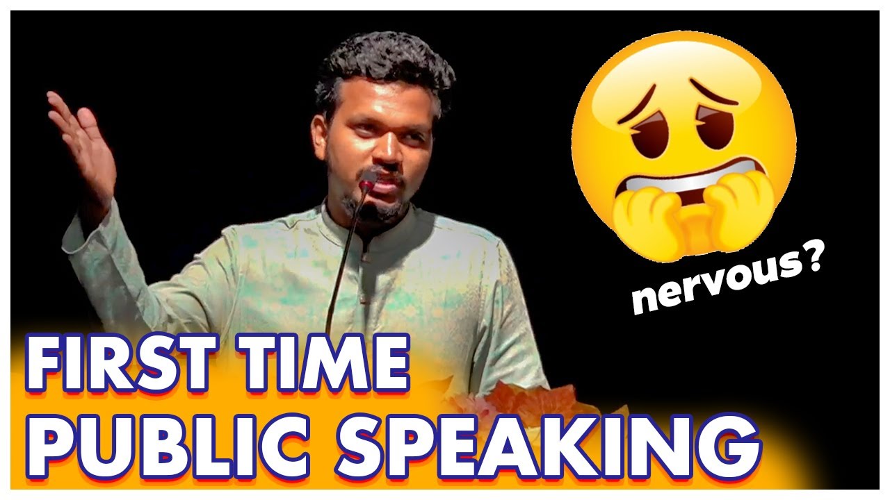 😰I was so nervous | my first Public Speaking | Not a Vlog | Toufiks Day
