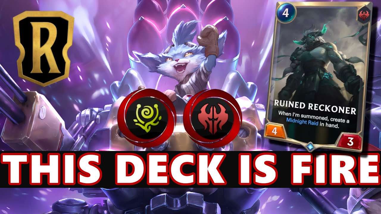This RUMBLE deck is so much fun!
