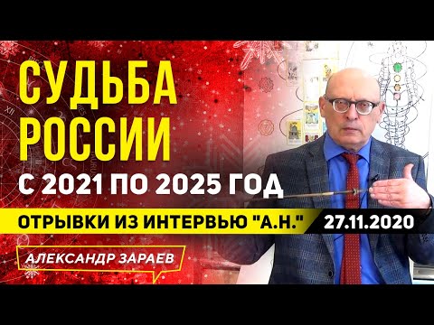 ПРЕДСКАЗАНИЯ О РОССИИ И ПУТИНЕ с 2021-2025 гг. ЗАРАЕВ l Из интервью "Аргументам Недели" 27.11.2020