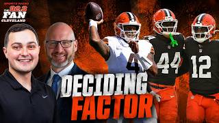 What the deciding factor will be for Browns HC Todd Monken w/ QBs Deshaun Watson and Shedeur Sanders
